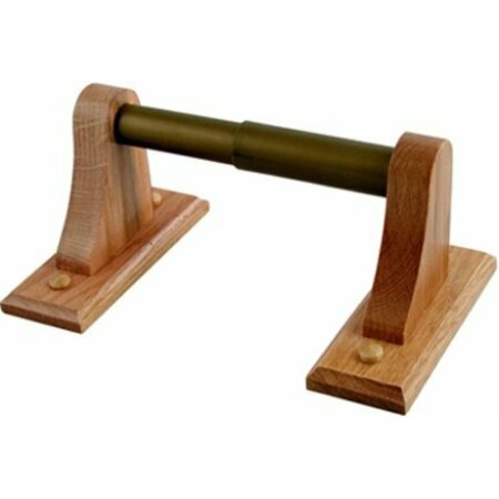 LDR INDUSTRIES TOILET PAPER HOLDER RUSTIC OAK065 98 165 9830